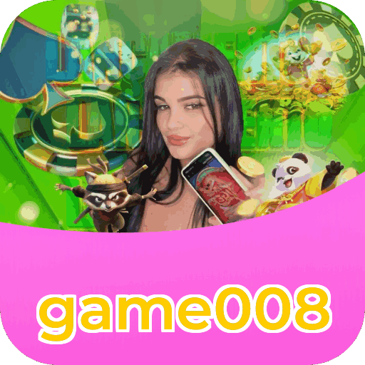 Interface do aplicativo game008 mostrando jogos disponíveis no iOS e Android